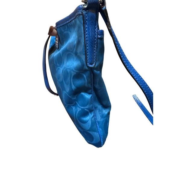 Coach CROSSBODY IN SIGNATURE NYLON Blue - Picture 3 of 14